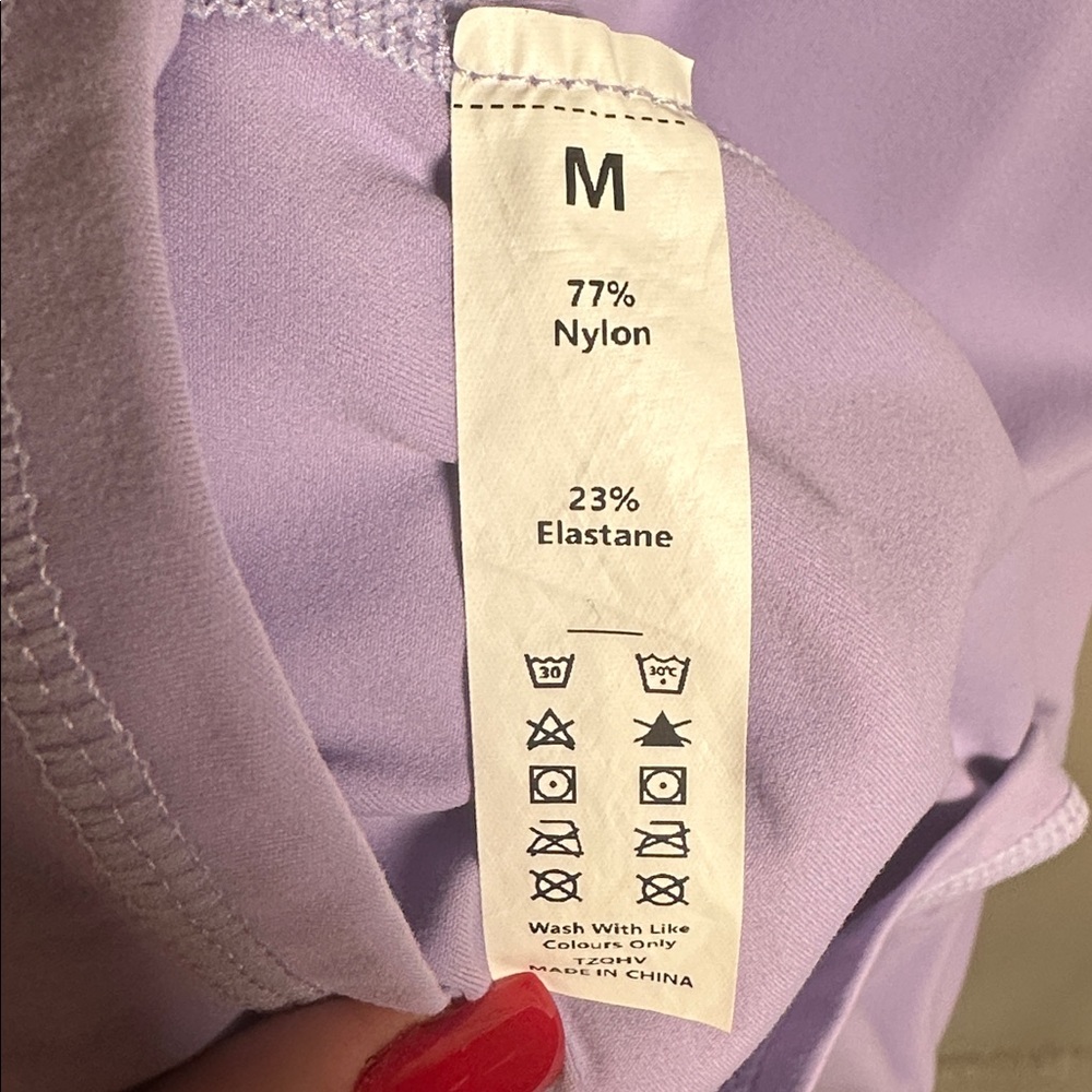 Lavender activewear /tennis dress (medium), lined w/shorts under - Picture 5 of 7